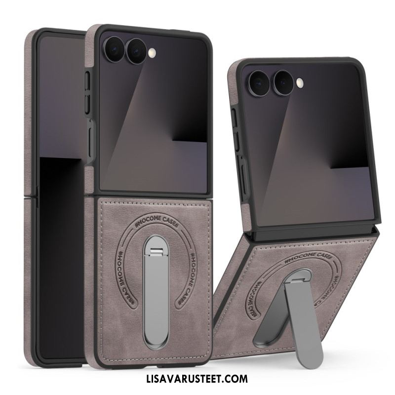 Kuori Samsung Galaxy Z Flip 7 Magneettinen Ja Pyörivä Jalusta