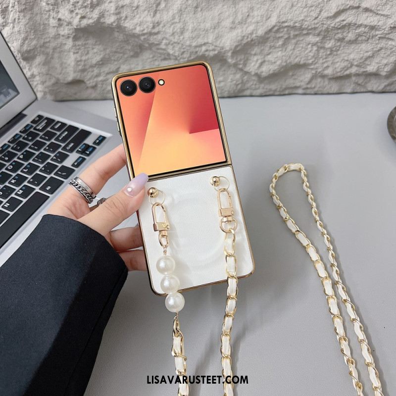 Kuori Samsung Galaxy Z Flip 7 Magneettinen Riipushihna Suojakuori