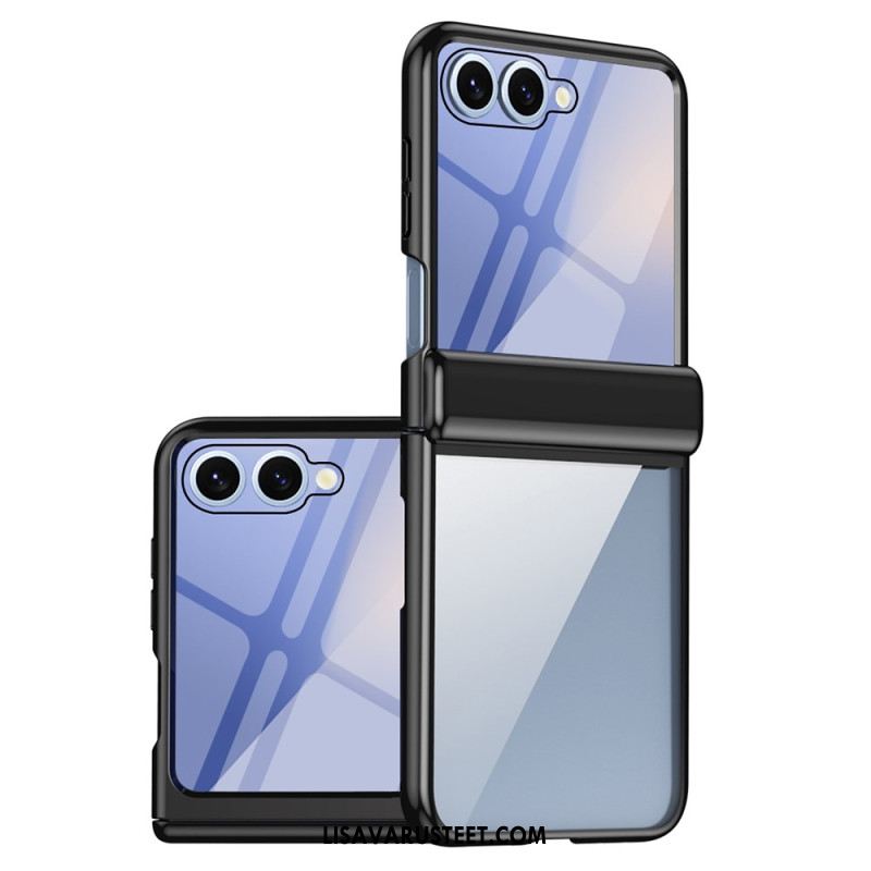 Kuori Samsung Galaxy Z Flip 7 Metalliefektinen Saranasuoja Suojakuori