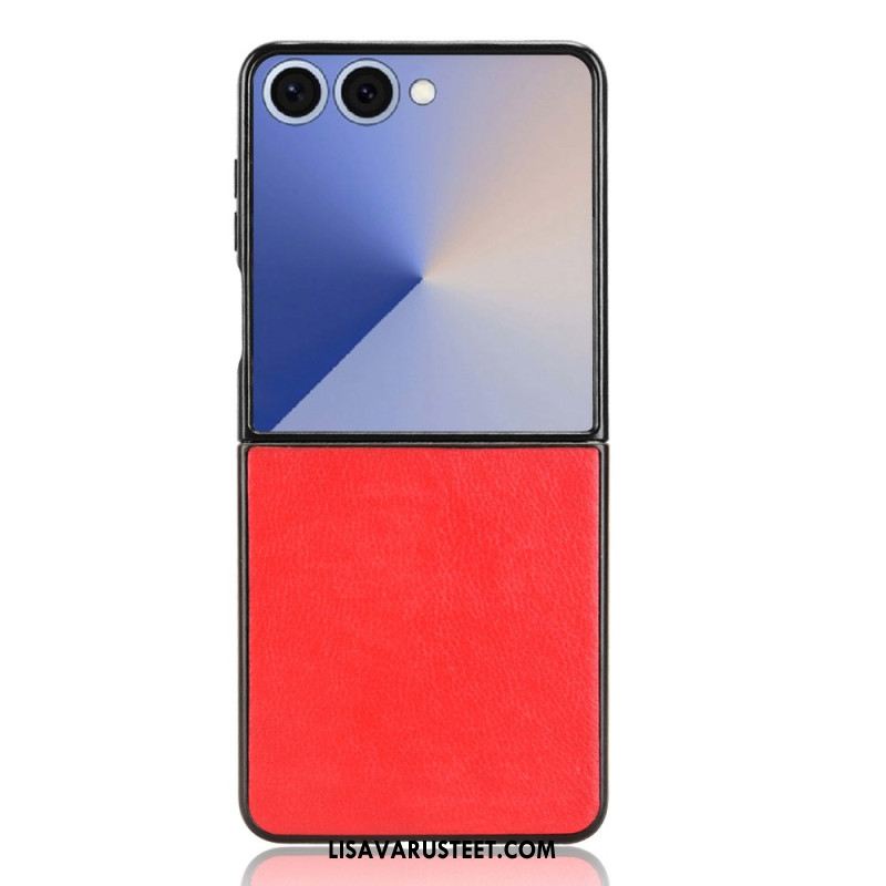 Kuori Samsung Galaxy Z Flip 7 Nahkakuvioinen