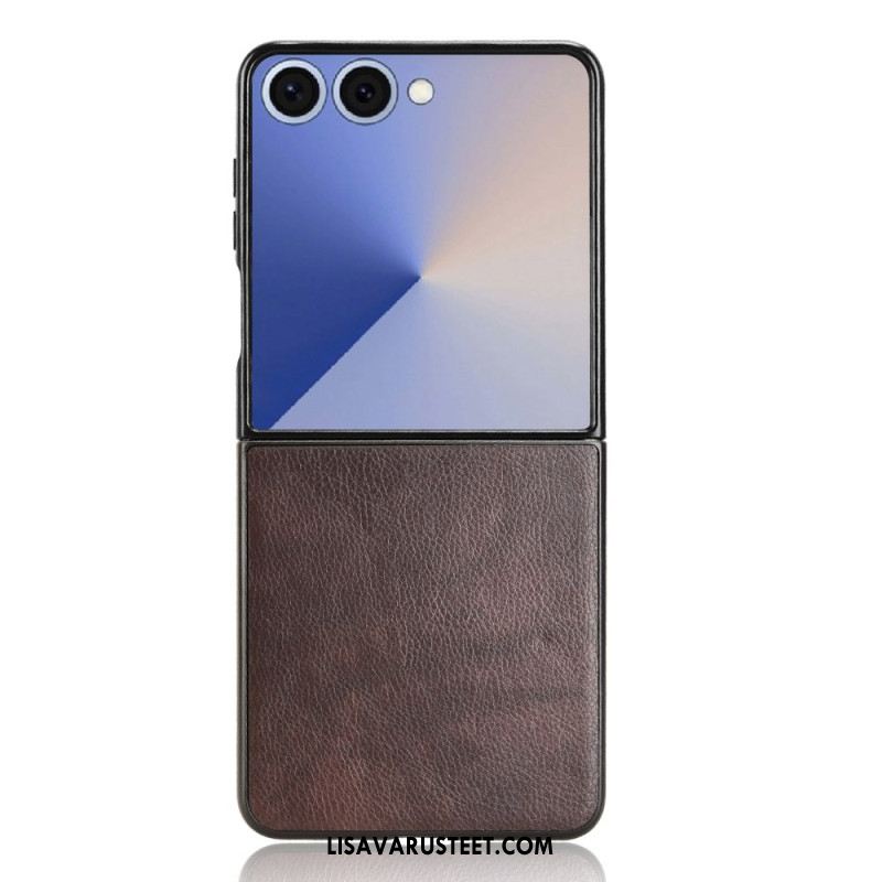 Kuori Samsung Galaxy Z Flip 7 Nahkakuvioinen