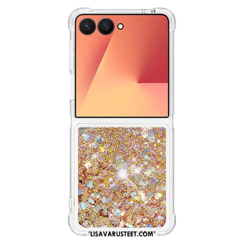 Kuori Samsung Galaxy Z Flip 7 Paljetit