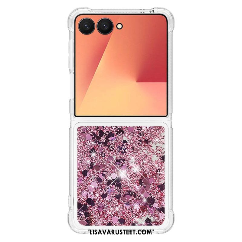 Kuori Samsung Galaxy Z Flip 7 Paljetit