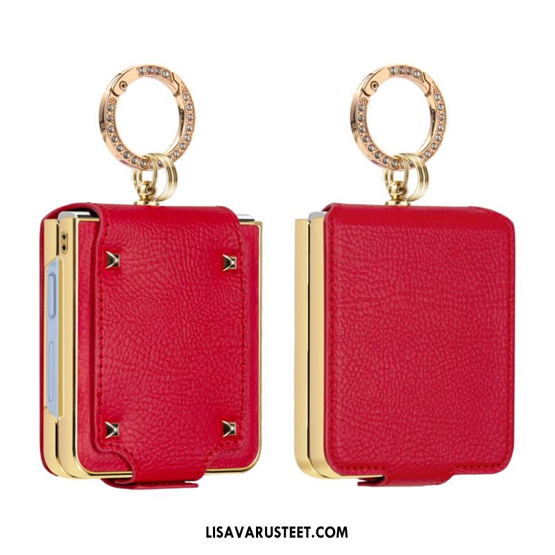 Kuori Samsung Galaxy Z Flip 7 Premium-sormus Suojakuori