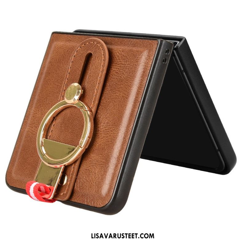 Kuori Samsung Galaxy Z Flip 7 Rannehihna Ja Teline