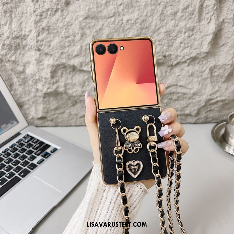 Kuori Samsung Galaxy Z Flip 7 Riipus Ja Hihna Suojakuori