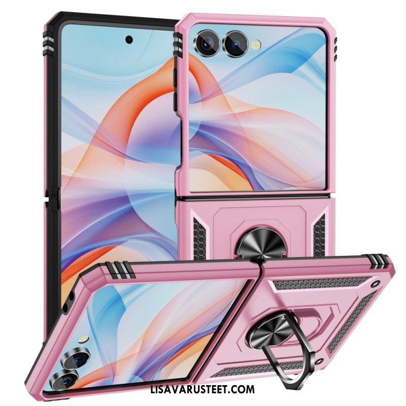 Kuori Samsung Galaxy Z Flip 7 Sormuskotelo Ja Iskunkestävä Suoja