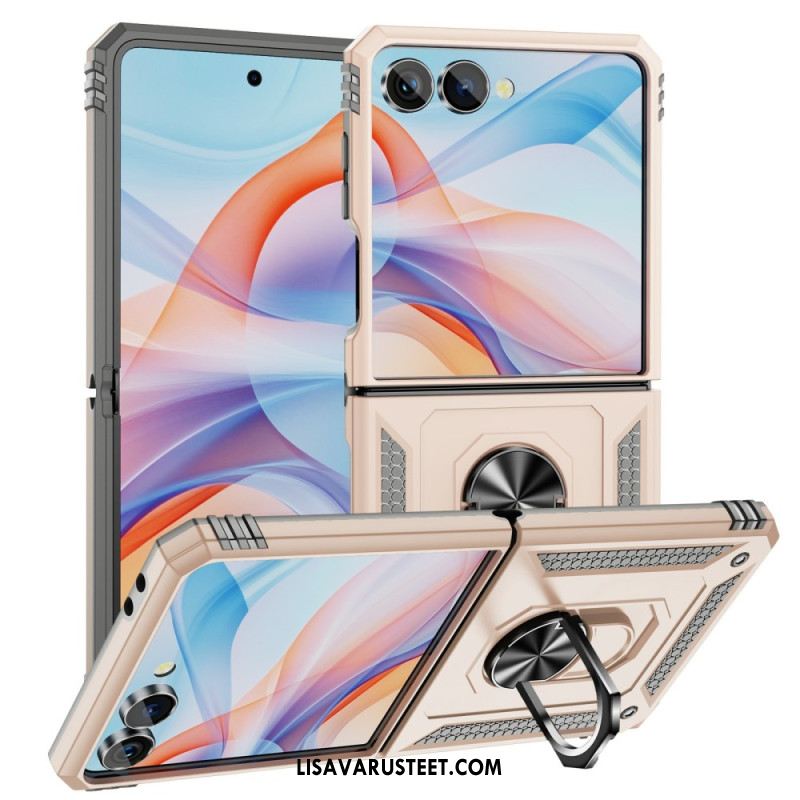 Kuori Samsung Galaxy Z Flip 7 Sormuskotelo Ja Iskunkestävä Suoja