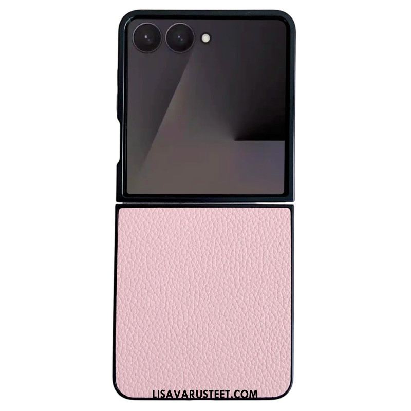 Kuori Samsung Galaxy Z Flip 7 Teksturoitu Nahkakuvioinen