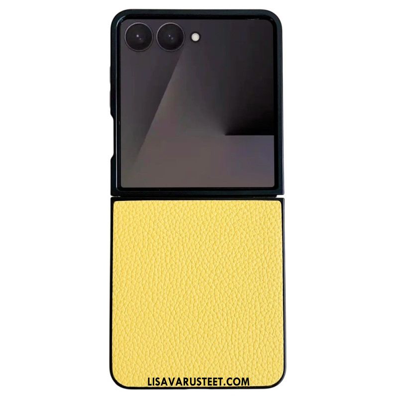 Kuori Samsung Galaxy Z Flip 7 Teksturoitu Nahkakuvioinen