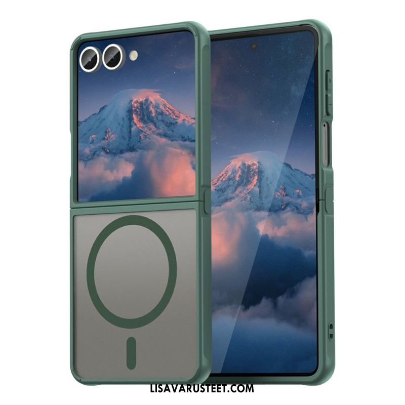 Kuori Samsung Galaxy Z Flip 7 Yhteensopiva Magsafe-pudotussuojan Kanssa