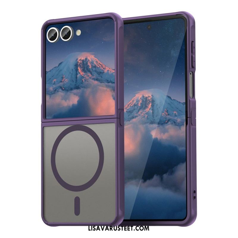 Kuori Samsung Galaxy Z Flip 7 Yhteensopiva Magsafe-pudotussuojan Kanssa