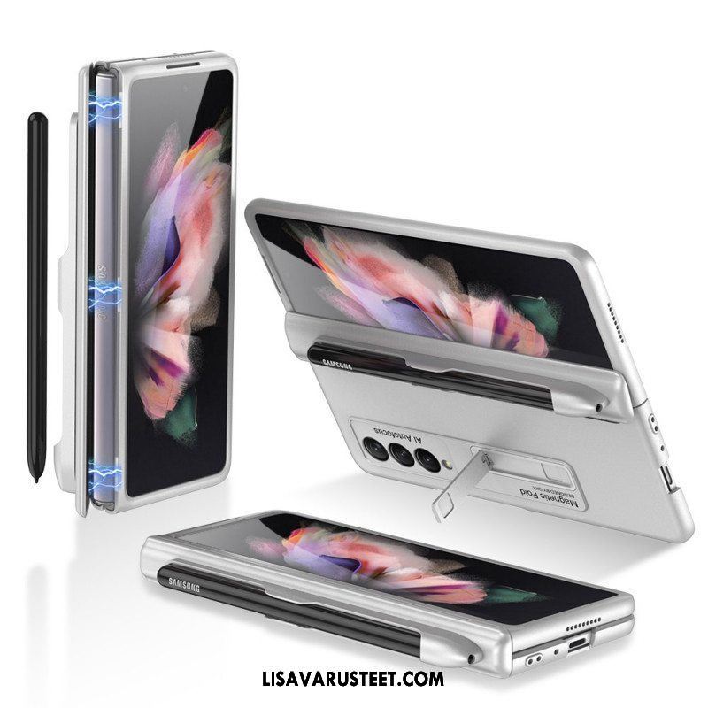 Kuori Samsung Galaxy Z Fold 3 5G Muovinen Jalusta Ja Kynäteline Gkk