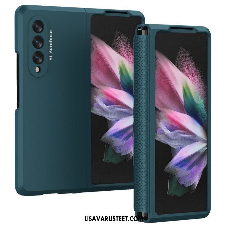 Kuori Samsung Galaxy Z Fold 3 5G Näytönsuojalla Ja Saranalla