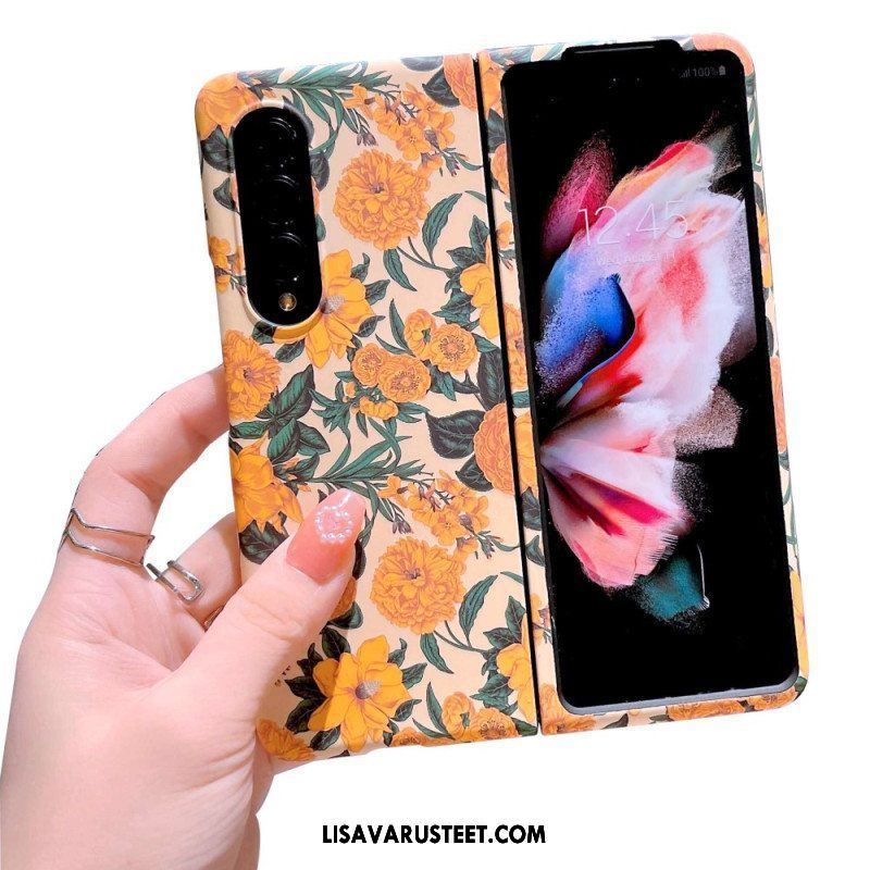 Kuori Samsung Galaxy Z Fold 4 Kukat Taustakuva