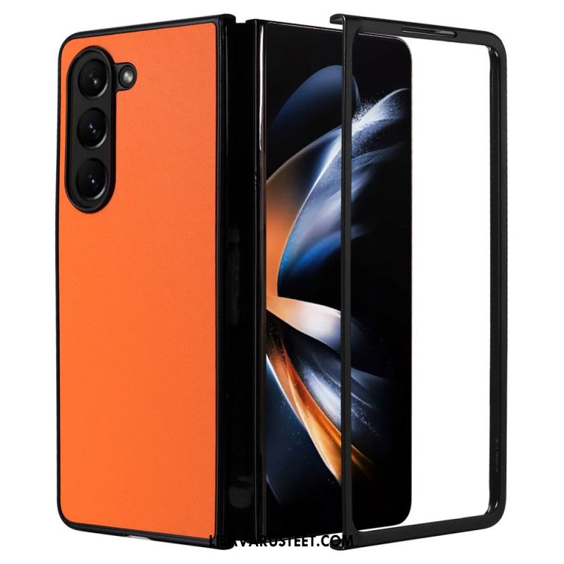 Kuori Samsung Galaxy Z Fold 6 Nahkaefekti