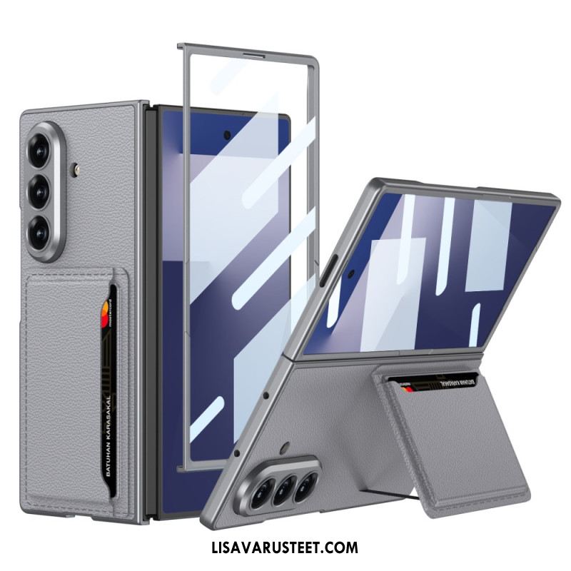 Kuori Samsung Galaxy Z Fold 7 Gkk-korttikotelo Ja -teline