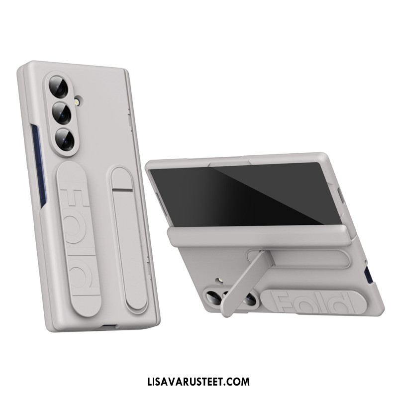 Kuori Samsung Galaxy Z Fold 7 Käyttöohje Hihna Ja Karkaistusta Lasista Valmistettu Näyttö Suoja