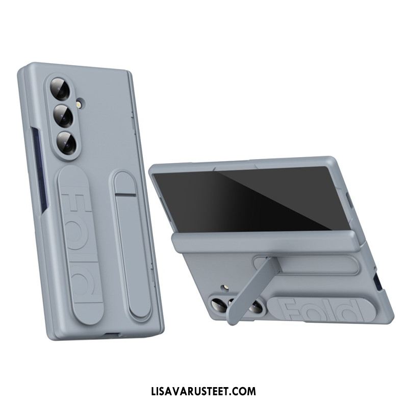 Kuori Samsung Galaxy Z Fold 7 Käyttöohje Hihna Ja Karkaistusta Lasista Valmistettu Näyttö Suoja