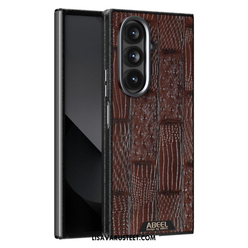 Kuori Samsung Galaxy Z Fold 7 Magsafe-yhteensopiva Kohokuvioitu Abeel