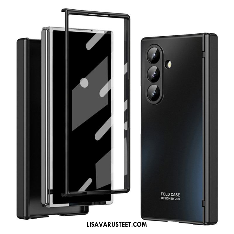 Kuori Samsung Galaxy Z Fold 7 Metallinhohtoinen Näytönsuoja