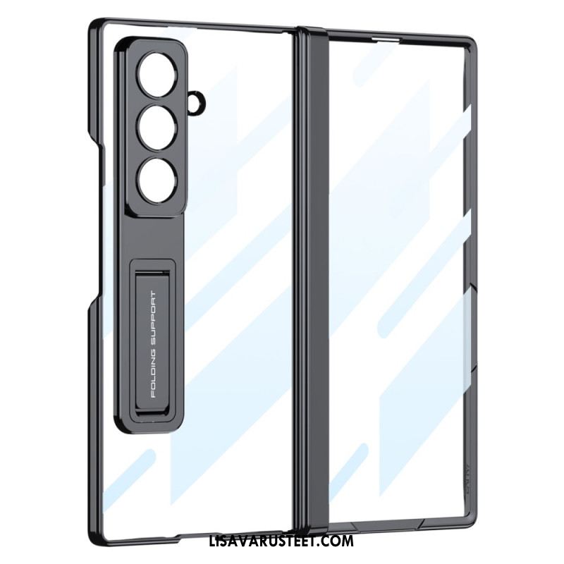 Kuori Samsung Galaxy Z Fold 7 Saranasuoja Ja Sisäänrakennettu Jalusta Suojakuori