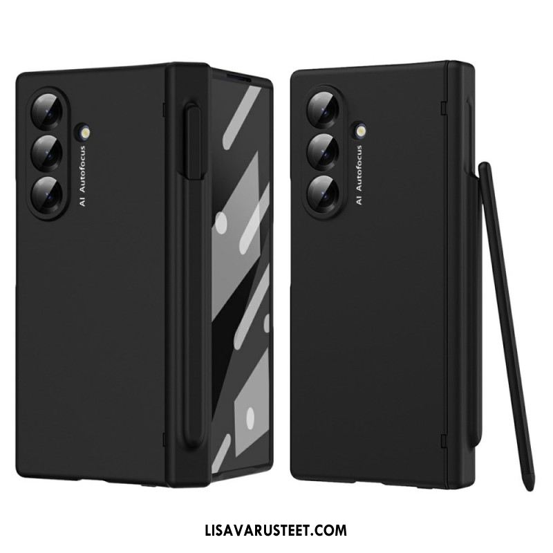 Kuori Samsung Galaxy Z Fold 7 Saranasuojus Ja Kynänpidike Suojakuori