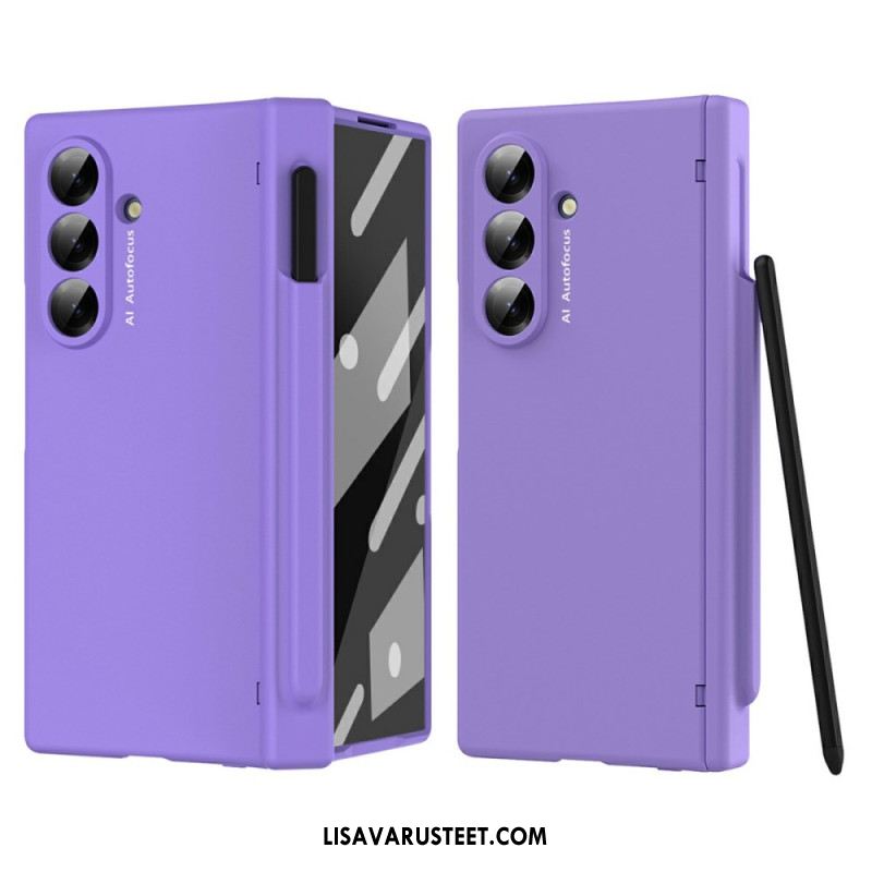 Kuori Samsung Galaxy Z Fold 7 Saranasuojus Ja Kynänpidike Suojakuori