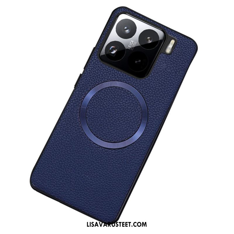 Kuori Xiaomi 15 Magsafe-yhteensopiva Teksturoidtu Tekonahka