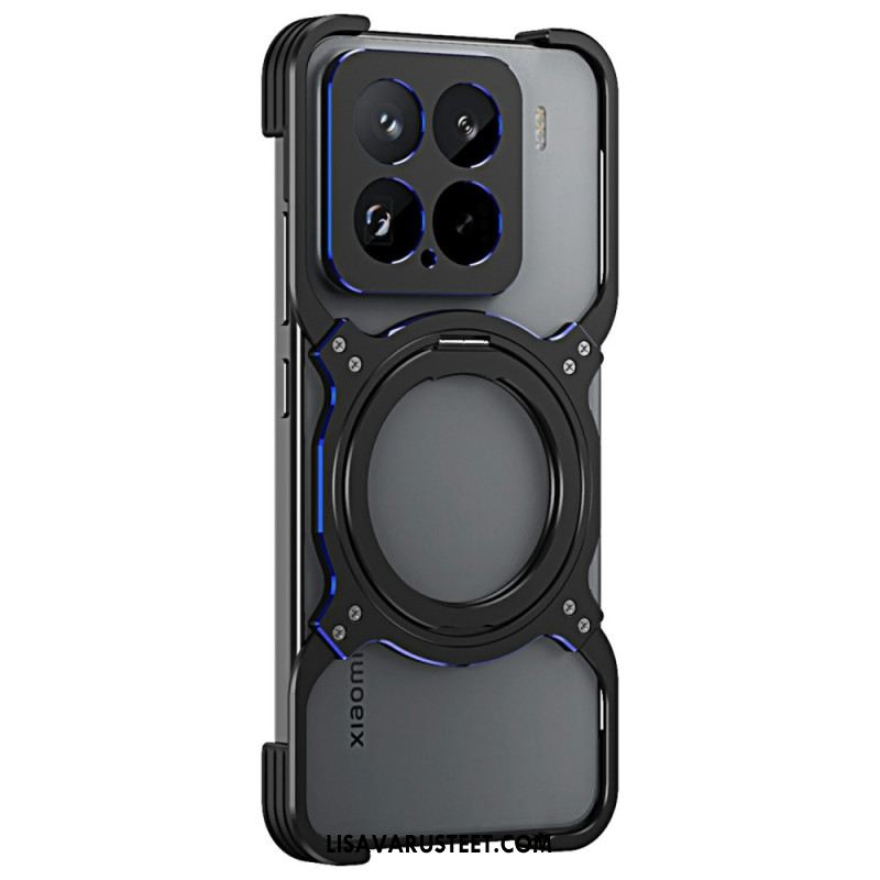Kuori Xiaomi 15 Metallinen Jalusta Ja Puskuri