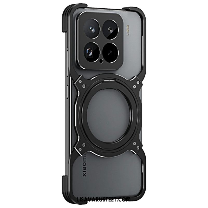 Kuori Xiaomi 15 Metallinen Jalusta Ja Puskuri