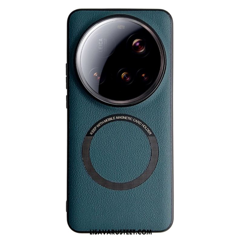 Kuori Xiaomi 15 Ultra Magsafe-nahkakuviointiyhteensopiva