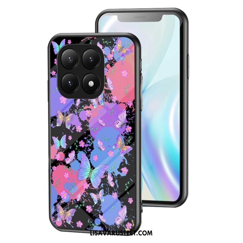 Kuori Xiaomi 15t Pro Karkaistusta Lasista Tehdyt Perhoset