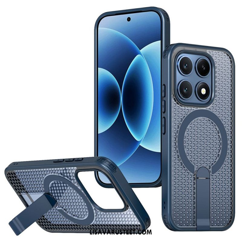 Kuori Xiaomi 17 Magneettinen Ruudukkokuvio Ja Tukijalka