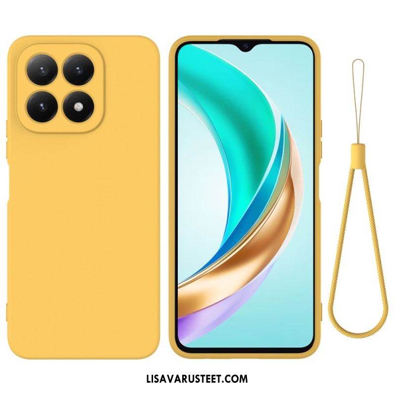 Kuori Xiaomi 17 Nestemäinen Silikoni Hihnalla