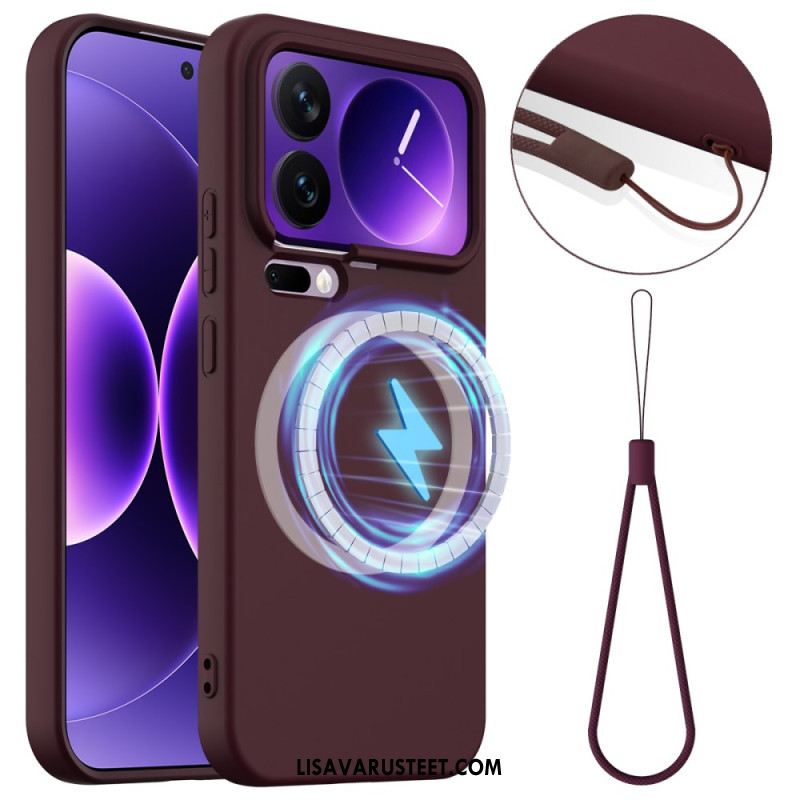 Kuori Xiaomi 17 Pro Magneettinen Nestemäinen Silikoni