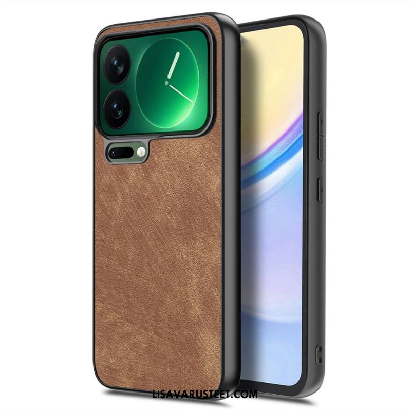 Kuori Xiaomi 17 Pro Max Iskunkestävä Ohut Nahkakuvio