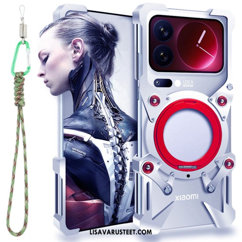 Kuori Xiaomi 17 Pro Max Jalusta Ja Magneettinen Rannehihna
