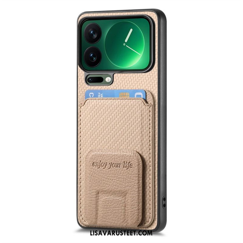 Kuori Xiaomi 17 Pro Max Korttikotelo Ja Teline