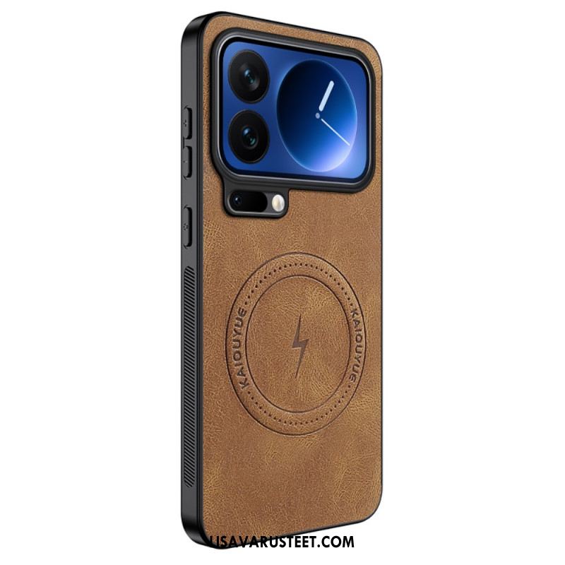 Kuori Xiaomi 17 Pro Max Magsafe-nahkakuvio