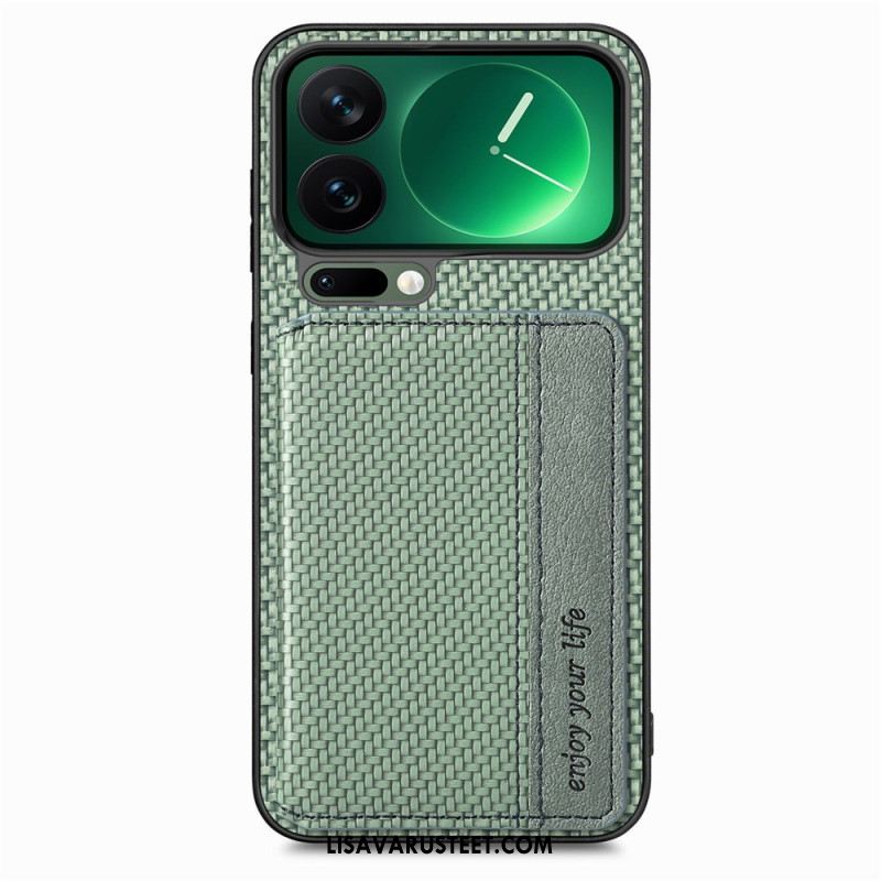 Kuori Xiaomi 17 Pro Max Rfid-suojattu Ja Magneettinen Korttikotelo