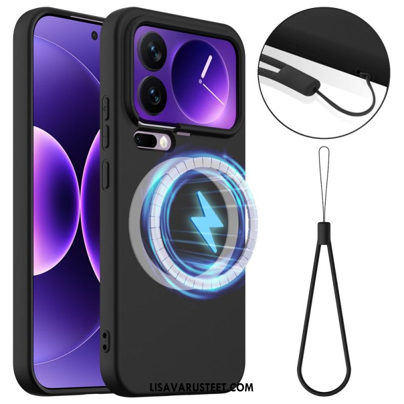 Kuori Xiaomi 17 Pro Max Silikonimagneetti Ja Kaulanauha