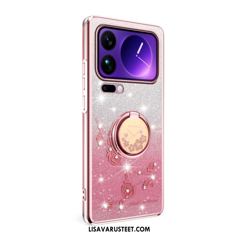 Kuori Xiaomi 17 Pro Sormusteline Strasseilla