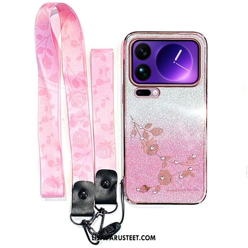 Kuori Xiaomi 17 Pro Strasseja Hihnoilla Suojakuori