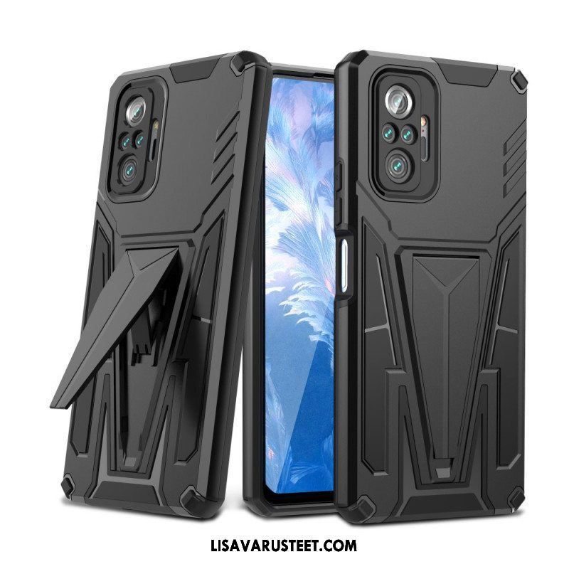 Kuori Xiaomi Redmi Note 10 Pro Kestävä Irrotettava Tuki