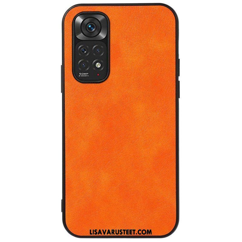 Kuori Xiaomi Redmi Note 11 / 11S Litsi Tekonahkaa