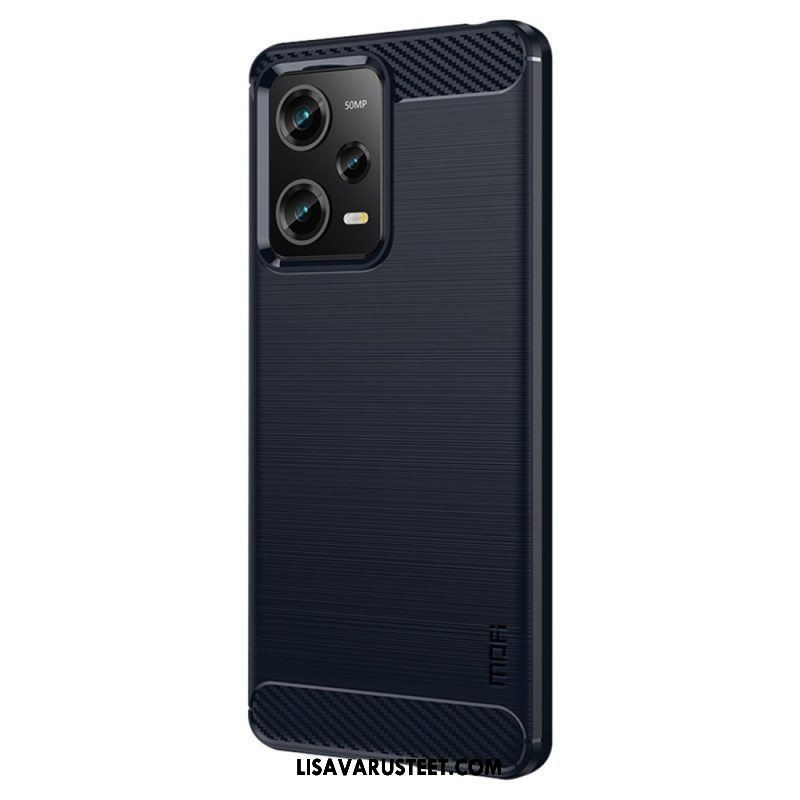 Kuori Xiaomi Redmi Note 12 Pro Mofi Harjattu Hiilikuitu