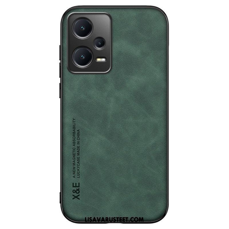 Kuori Xiaomi Redmi Note 12 Pro X&e Leather Effect -nahka