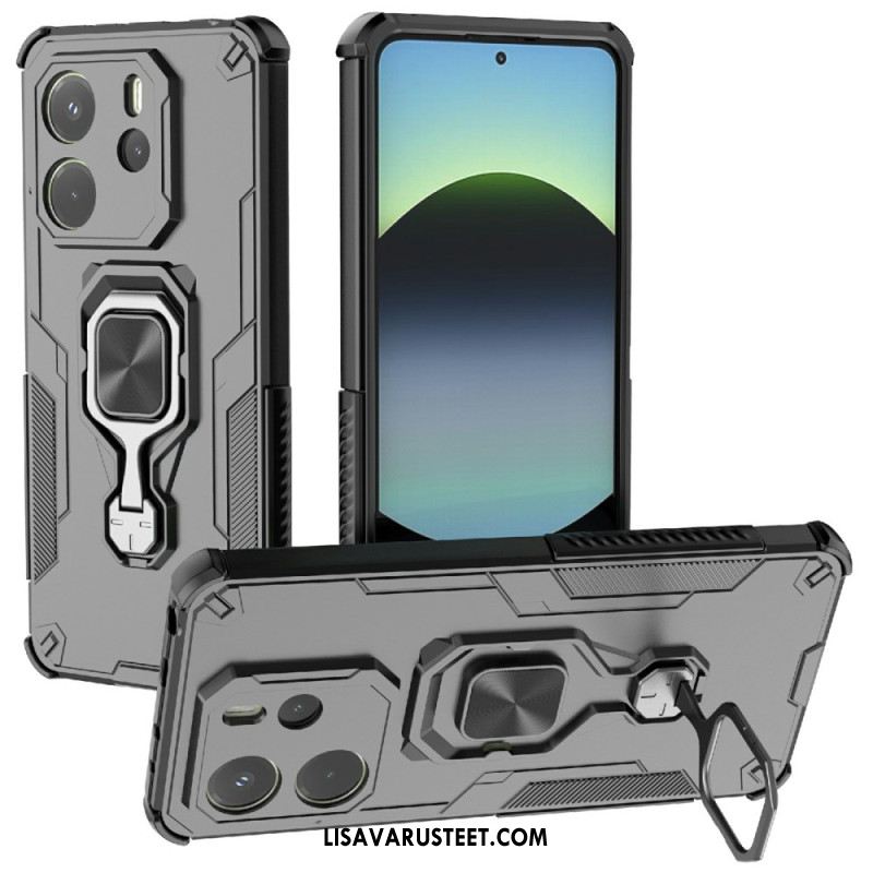 Kuori Xiaomi Redmi Note 14 4g Erittäin Kestävä Pyörivällä Jalustalla