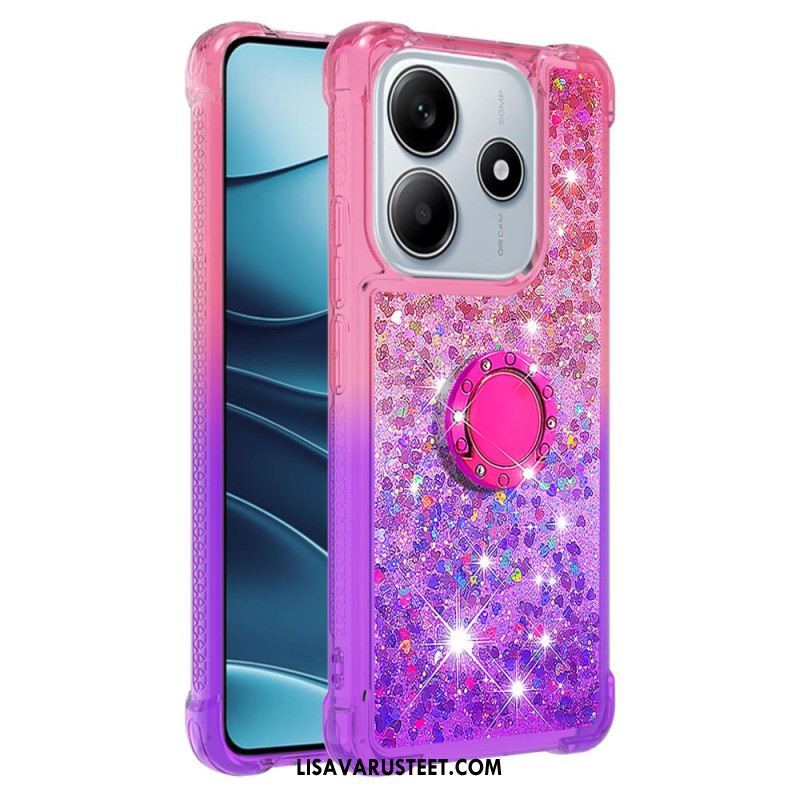 Kuori Xiaomi Redmi Note 14 5g Liukuvärjätty Kimallus Pidikkeellä